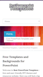Mobile Screenshot of bestpowerpointtemplates.com